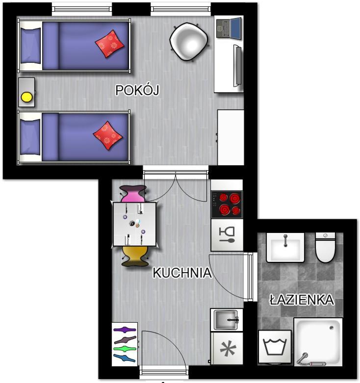 Apartament 100M Od Morza โซพอต ภายนอก รูปภาพ